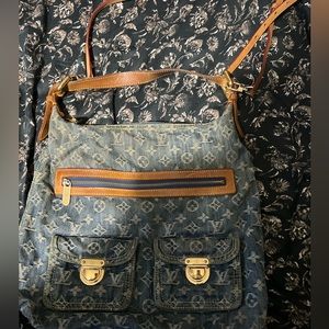 Blue Jean vintage Louis Vuitton hobo